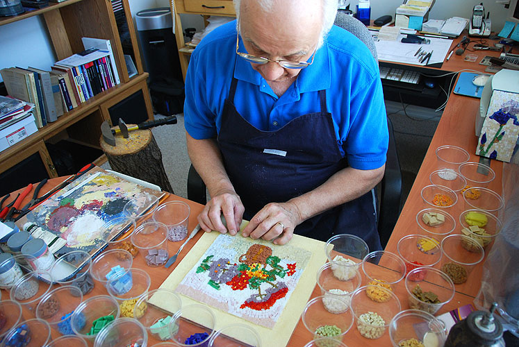 mosaic artist